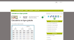 Desktop Screenshot of calculatrice-en-ligne.org